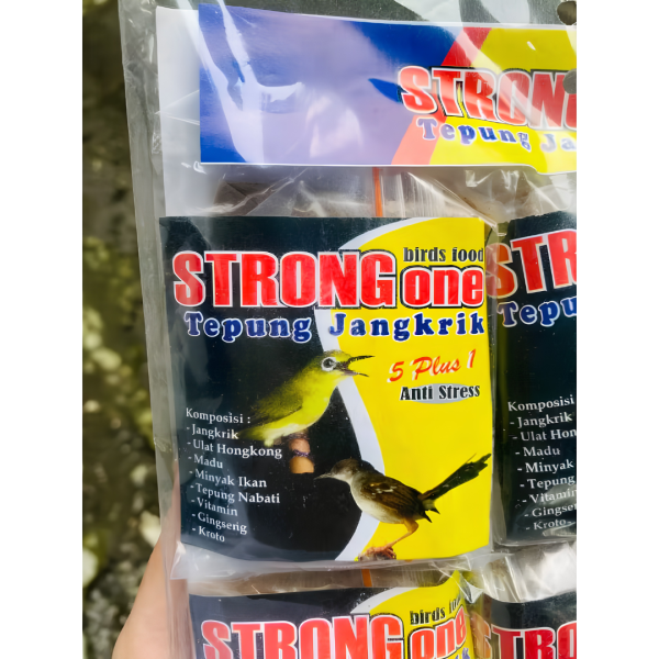 strong-one-tepung-jangkrik-5-plus-1-anti-stress-pakan-burung-nutrisi-tinggi-berkualitas-premium