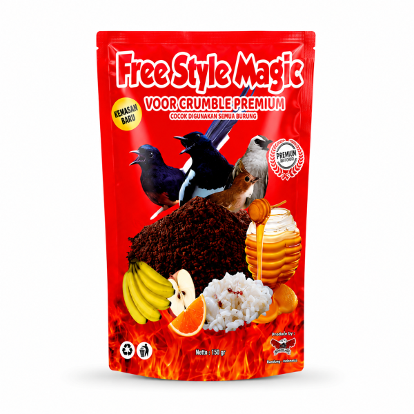 freestyle-magic-voer-halus-150-gram-pakan-premium-untuk-ciblek-pleci-prenjak-tledekan-cipoh