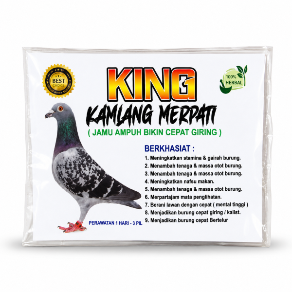 king-kamlang-merpati-1-pack-20-pcs-jamu-herbal-merpati-cepat-giring-tingkatkan-stamina