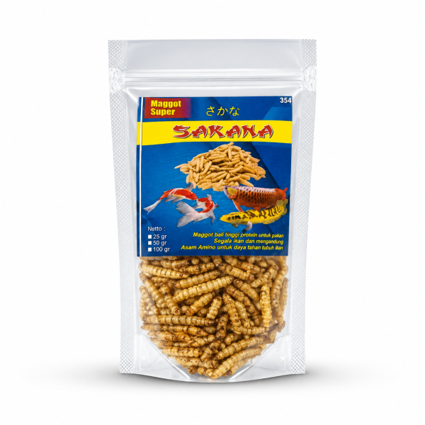 maggot-kering-sakana-25gr-pakan-ikan-predator-channa-arwana-louhan
