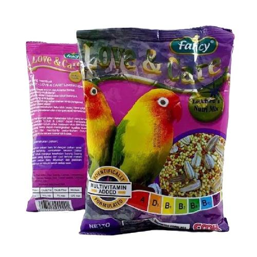 fancy-love-and-care-lovebird-pakan-burung-kemasan-pabrik-400-gram
