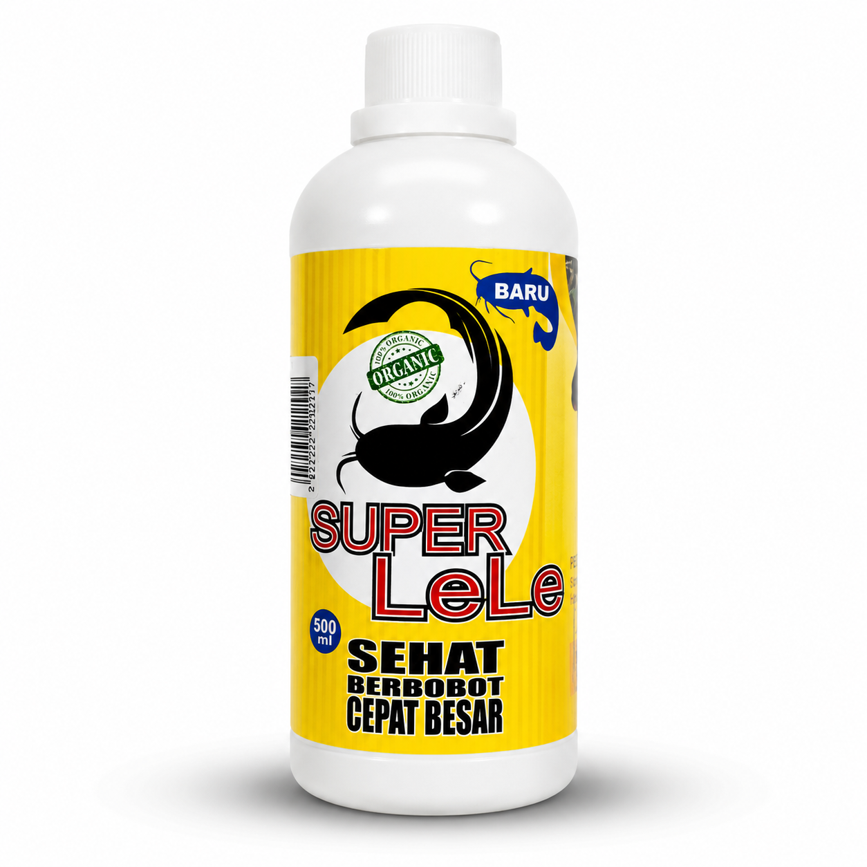 Super Lele 500ml - Probiotik Pertumbuhan Ikan Lele Organik