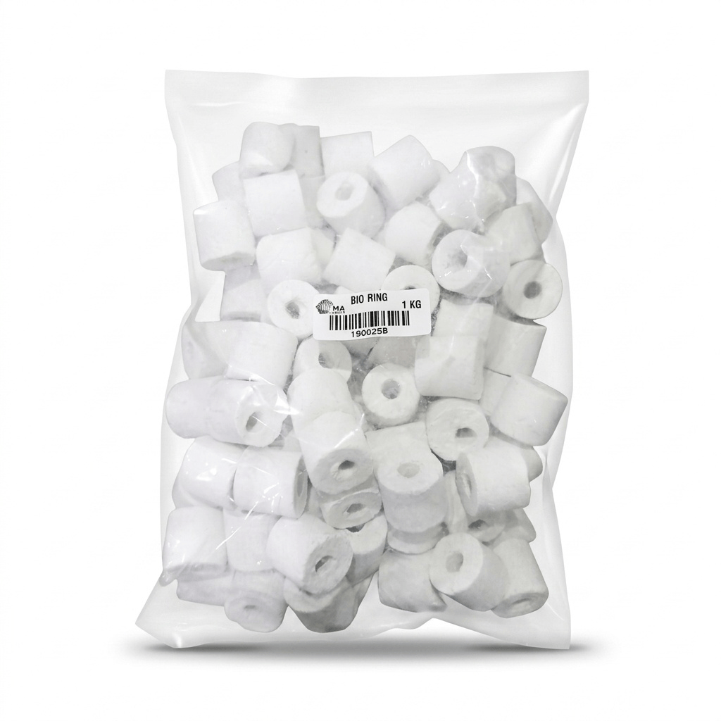 BIORING PORI 500gram & 1 Kg - Media filter aquarium kolam penjernih air - Gambar 2