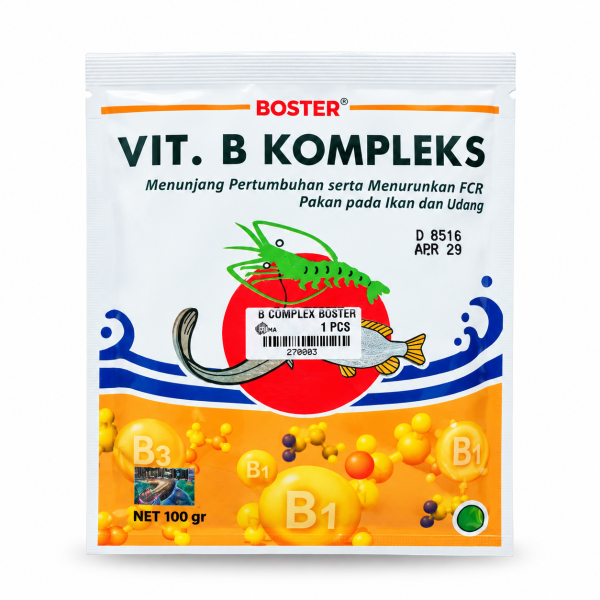 boster-vit-b-kompleks-serbuk-100gram-vitamin-pertumbuhan-udang-ikan-nila-lele-gurame-patin-dll