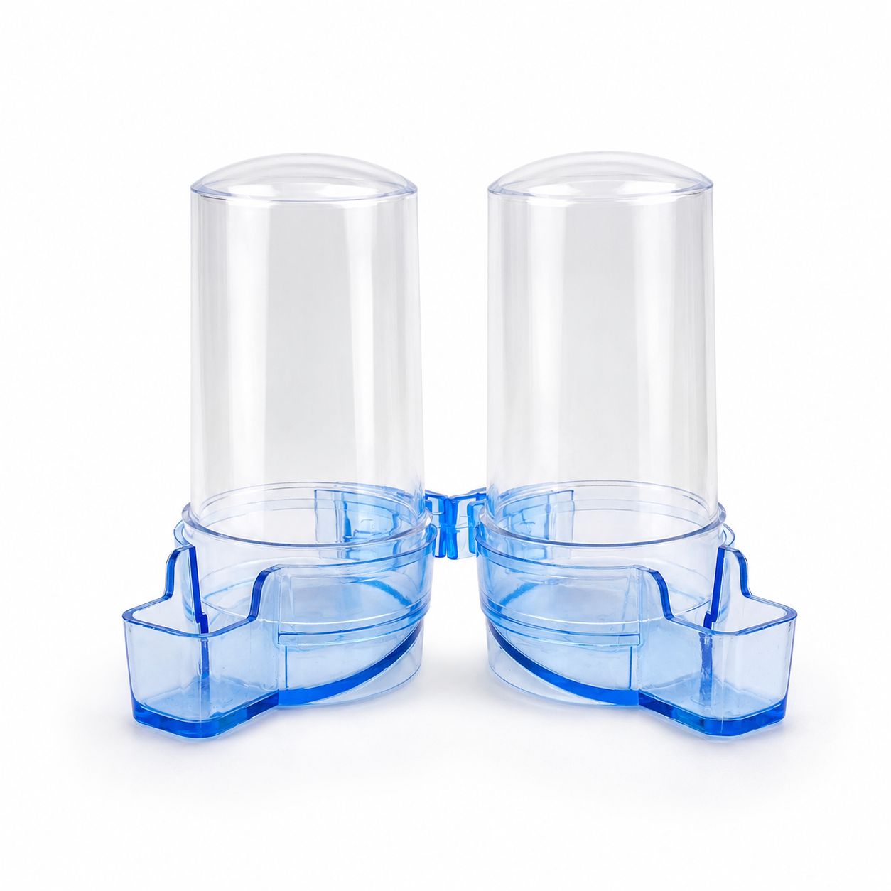 Tabung Dispenser Elite Song 1 Set Isi 2 - Tempat Makan dan Minum Burung Lovebird dan Kenari