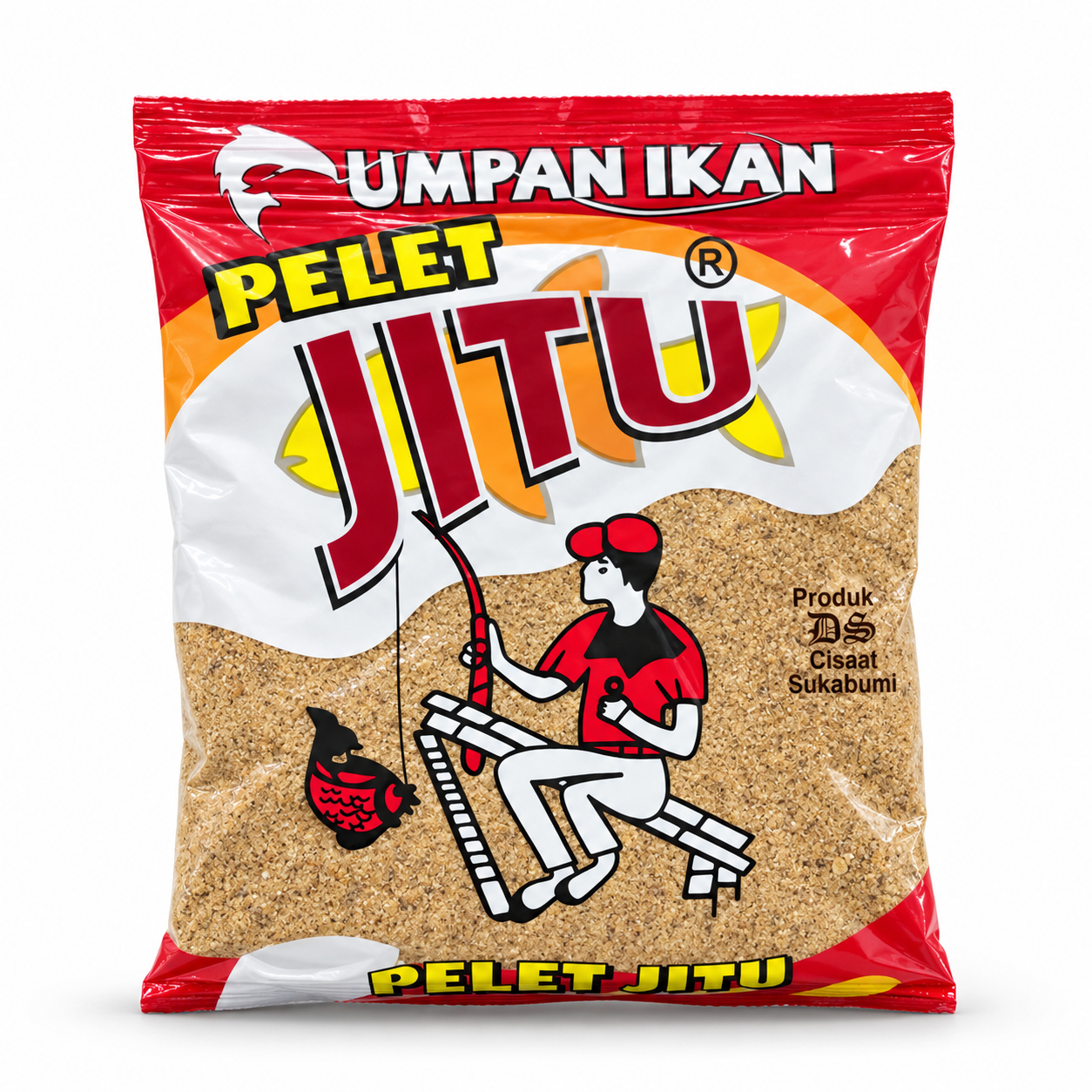 Pelet Mancing Jitu Merah Original 1 Pcs - Umpan Pancing Ikan Air Tawar Umpan Andalan Pemancing Kolam