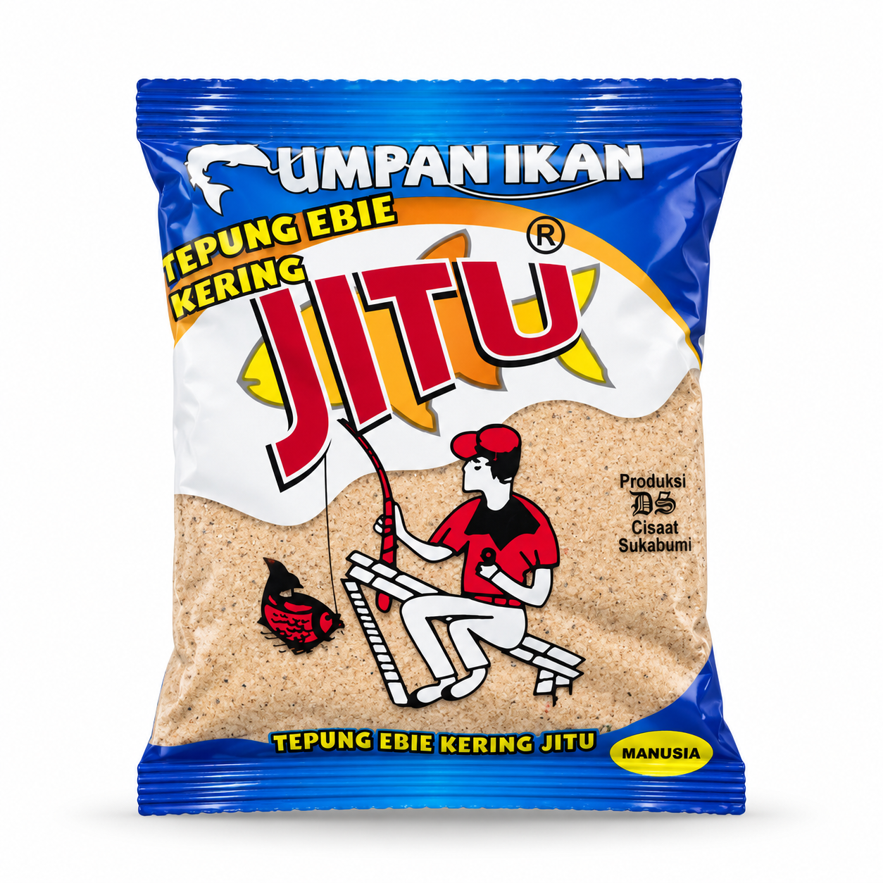 Pelet Mancing Jitu Biru Original 1 Pcs - Umpan Pancing Ikan Air Tawar