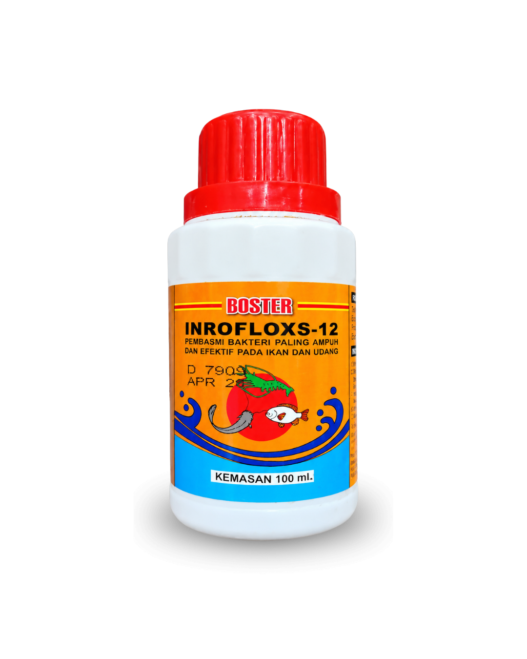 Inrofloxs 12 Cair 100ml - Efektif Membasmi Bakteri Pada Ikan dan Udang